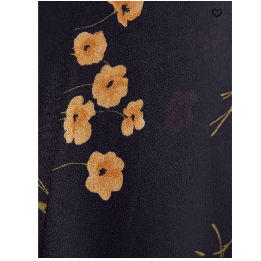 Reformation nikita dress Mademoiselle navy floral midi printed - Picture 4 of 9